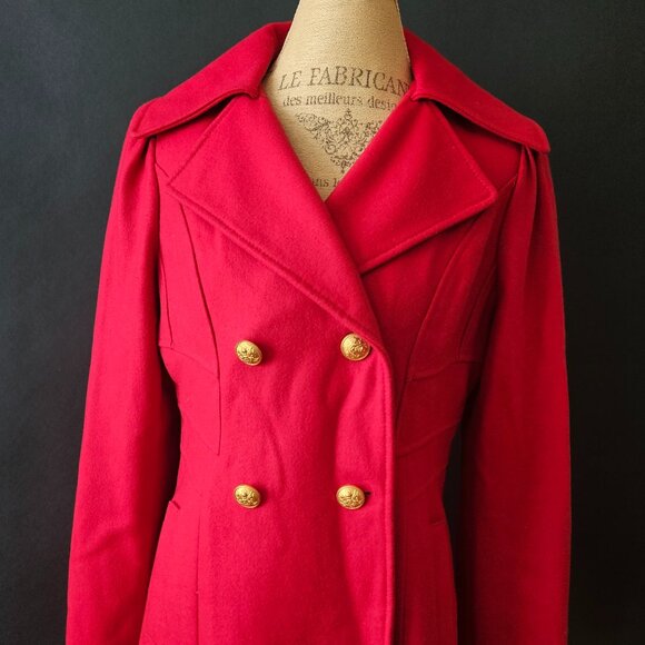 Guess Women's Double-breasted Pea Coat - Picture 1 of 8